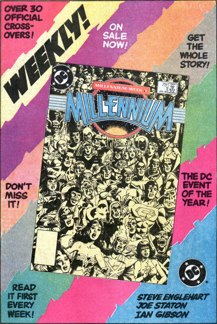 Millennium advertisement DC Comics