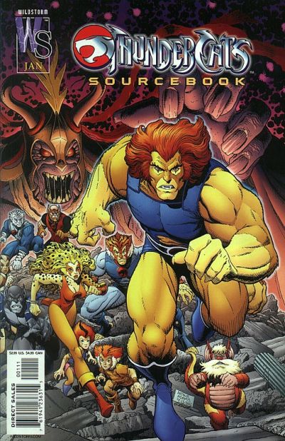 Thundercats Sourcebook cover by Art Adams