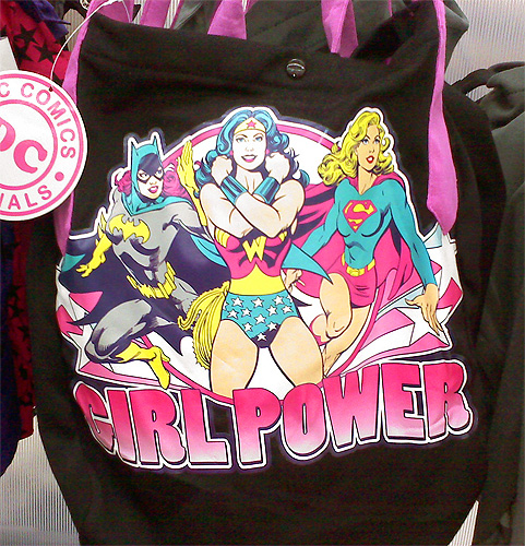 DC Heroines Girl Power Tote Bag