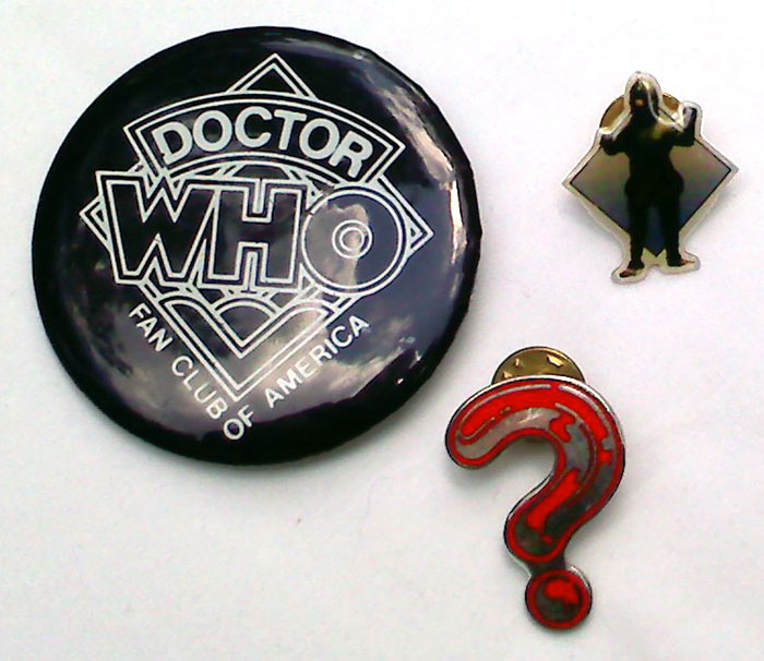Doctor Who pins