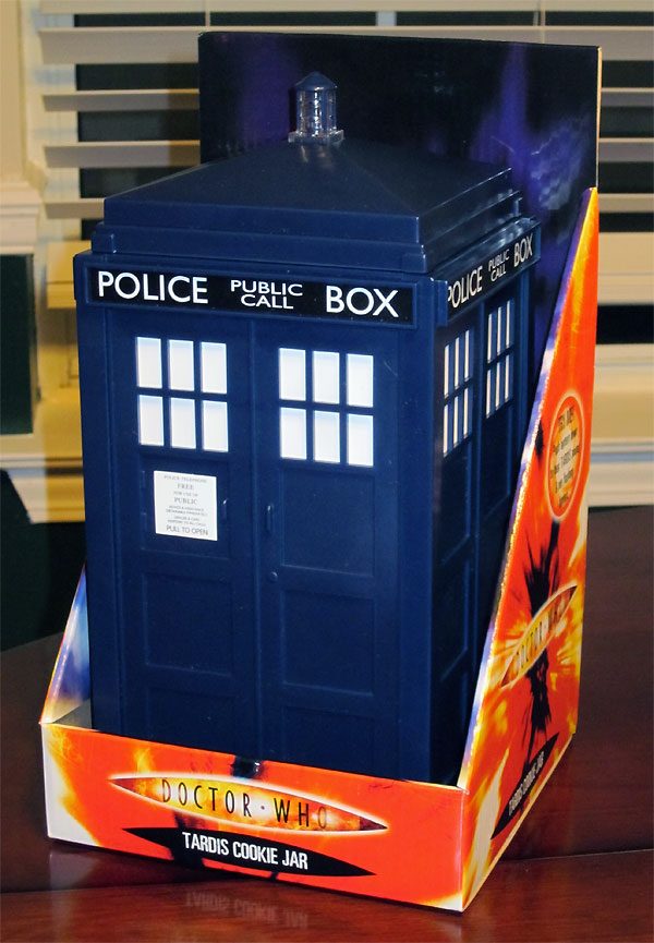 Doctor Who TARDIS Cookie Jar
