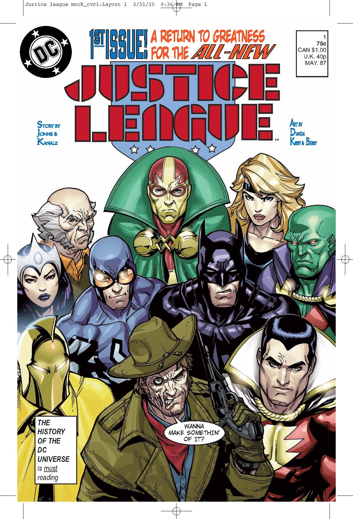 Justice League #1 - Fringe DC Comics crossover