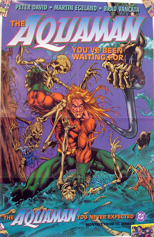 Aquaman promotional poster by Martin Egeland