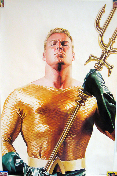 Aquaman poster by Alex Ross