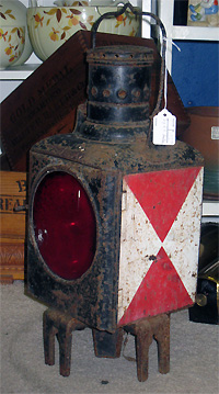 Red Lantern - train lantern