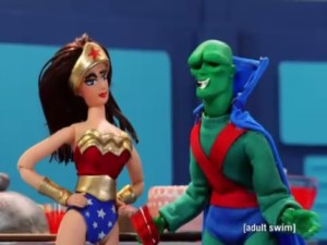 Justice League Bring a Sidekick to Work Day - Robot Chicken
