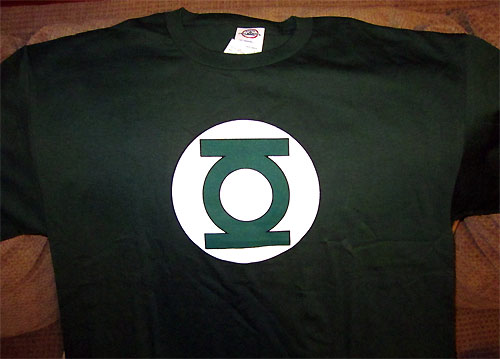 Green Lantern symbol t-shirt
