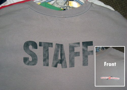 Daily Planet Staff shirt
