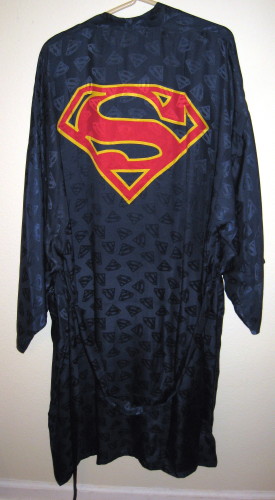 Superman Silk Robe