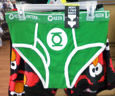 Green Lantern underwear