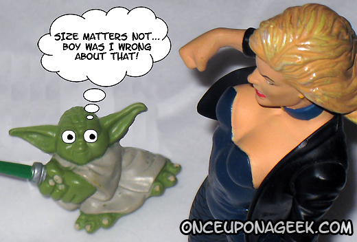 Yoda recognizes his mistake when he meets Black Canary
